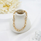 La coutume de luxe de corde de Cuban Link a perlé l'alliage d'or acrylique de perles de bracelets 20mm