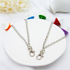 Femmes posées Chunky Chain Link Necklace de collier d'acier inoxydable de champignon