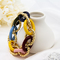 L'alliage de luxe de bracelet d'infini d'hommes de couleur d'arc-en-ciel a perlé des bijoux de bracelets