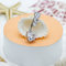 Les anneaux de Diamond Clip On Belly Button de fleur de neige griffent placer l'acier chirurgical de catégorie de marqueterie