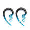 septum en verre 12mm en spirale Ring Earrings Extender de Pincher de pyrex de chandelles d'oreille de 8mm