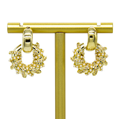 Boucles d'oreille de cercle d'OEM pour des boucles d'oreille de la mode des femmes hypoallergéniques de femmes